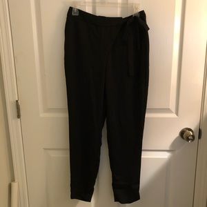 ZARA trousers ribbon tie